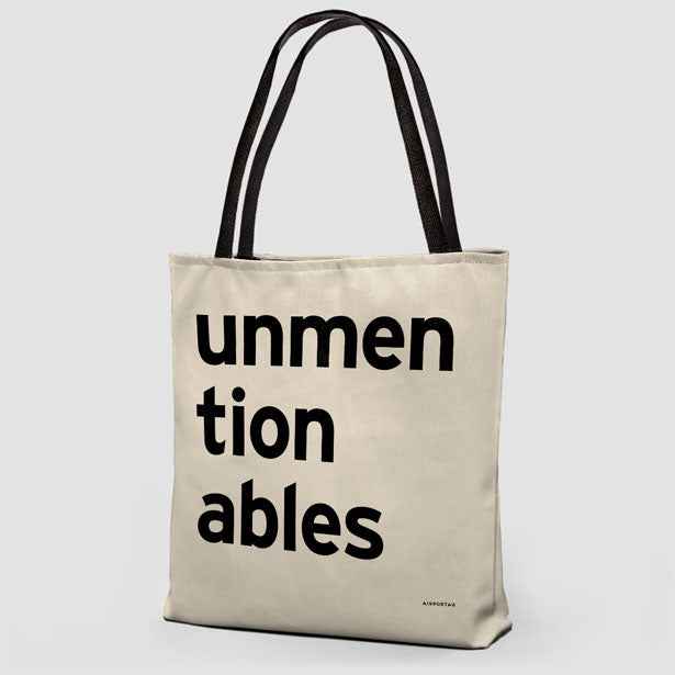 Unmentionables - Tote Bag airportag.myshopify.com