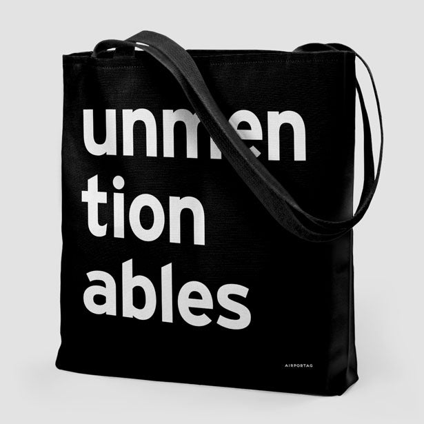 Unmentionables - Tote Bag airportag.myshopify.com