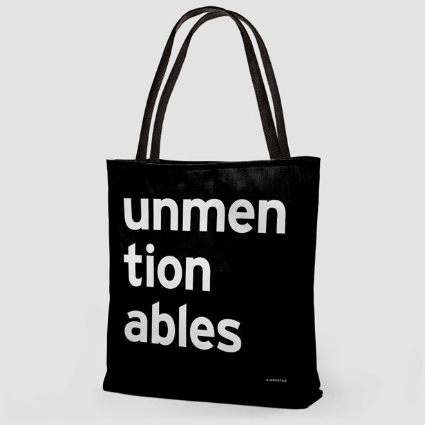 Unmentionables - Tote Bag airportag.myshopify.com