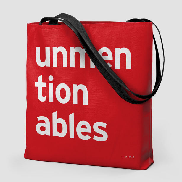 Unmentionables - Tote Bag airportag.myshopify.com