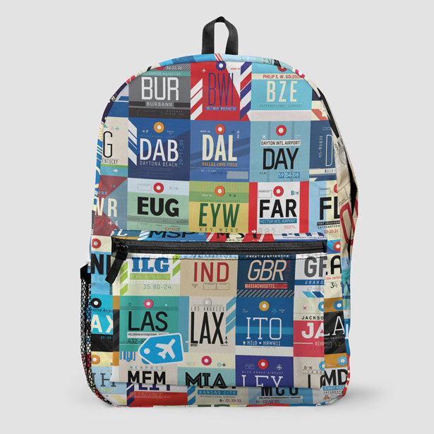 USA Airports - Backpack airportag.myshopify.com