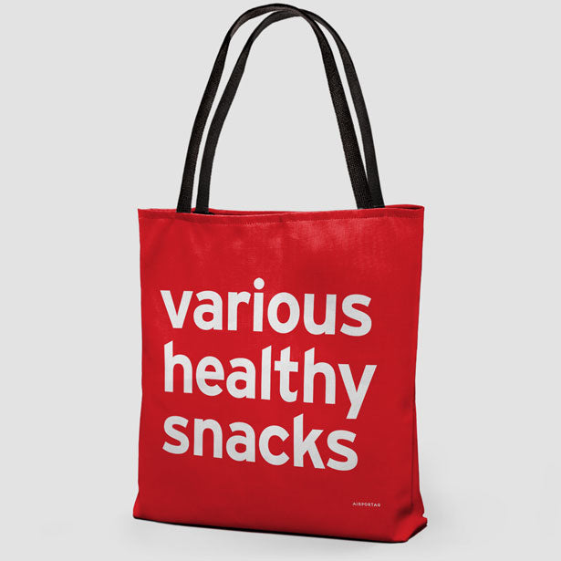 Various Healthy Snacks - Tote Bag airportag.myshopify.com