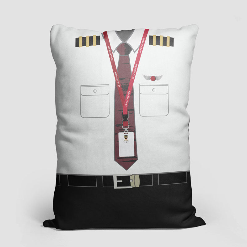 VS Pilot Uniform - Throw Pillow