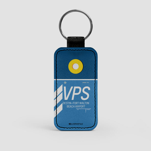 VPS - Leather Keychain airportag.myshopify.com