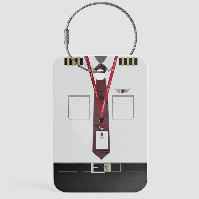 VS Pilot Uniform - Luggage Tag