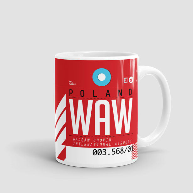 WAW - Mug - Airportag