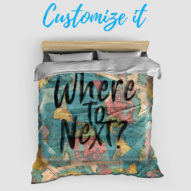 Where To Next? - Comforter airportag.myshopify.com