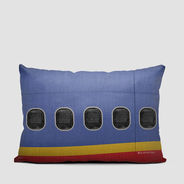 WN Plane - Throw Pillow - Airportag