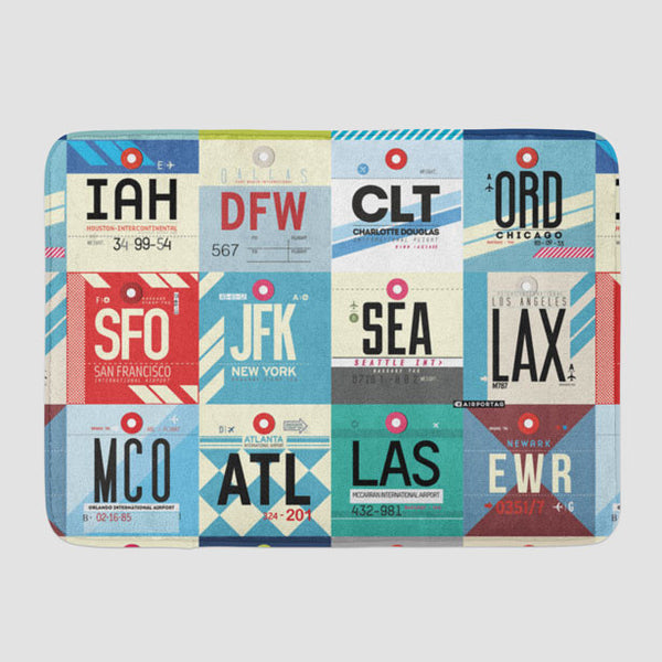 XL Airports USA - Bath Mat