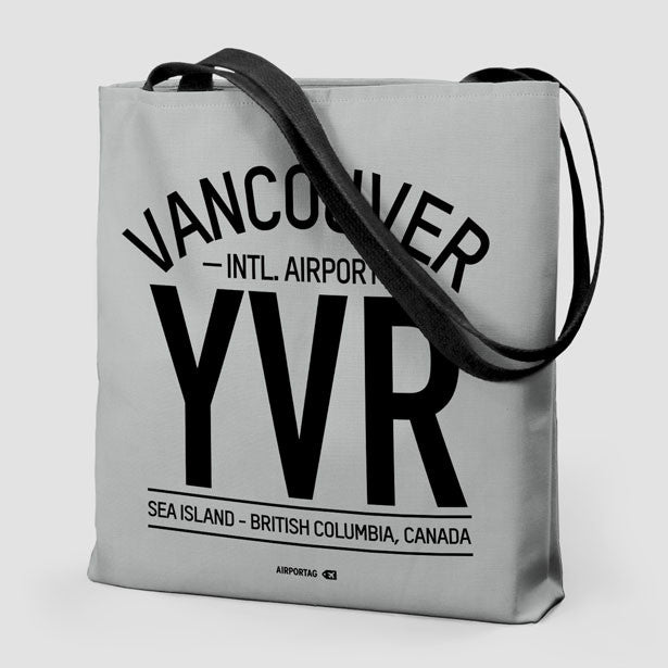 YVR Letters - Tote Bag - Airportag