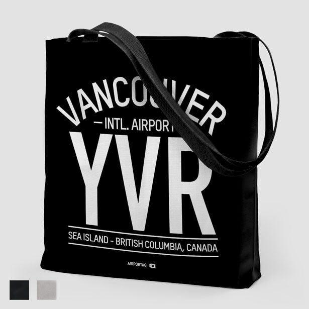 YVR Letters - Tote Bag - Airportag