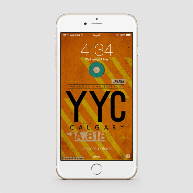 YYC - Mobile wallpaper - Airportag