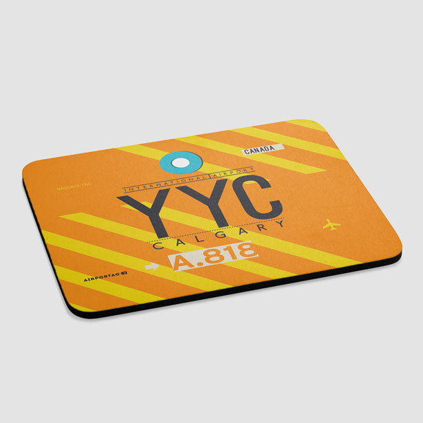 YYC - Mousepad - Airportag