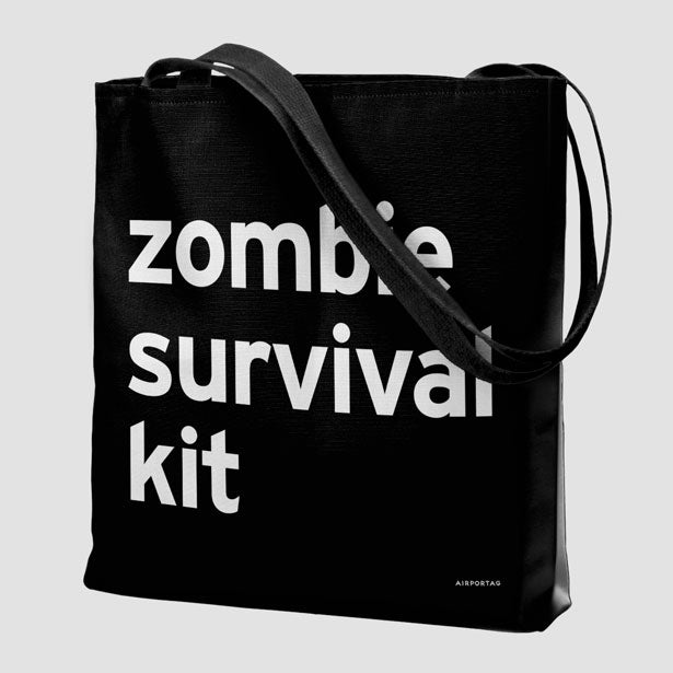 Zombie Survival Kit - Tote Bag airportag.myshopify.com