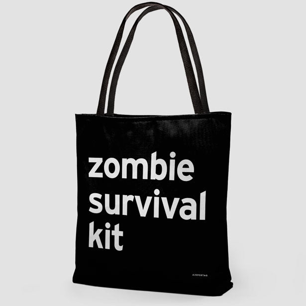 Zombie Survival Kit - Tote Bag airportag.myshopify.com