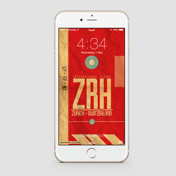 ZRH - Phone Case - Airportag